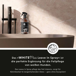 Annimally White Plus Leave-In Spray Glanzspray mit Anti-Gelb Effekt für weiße Hunde 500 ml – Bild 1 von 10