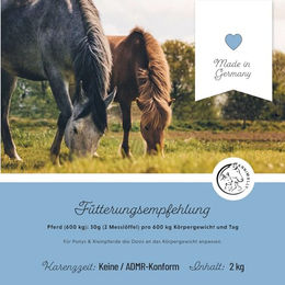 Annimally Zink Pellets für Pferde zur Unterstützung von Haut, Fell und Hufen 2kg - 2 kg – Bild 1 von 3