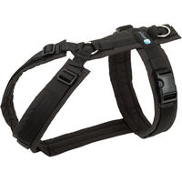 Produktbild von Anny-X Brustgeschirr Fun Hundeschirr aus Cordura Schwarz Größe L für große Rassen