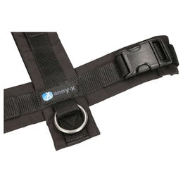 Anny-X Brustgeschirr Fun Hundeschirr aus Nylon Schwarz XS – Bild 1 von 8