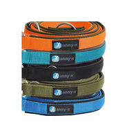 Produktbild von Anny-X Classic Bolt Fun Führleine aus Nylon in Oliv Orange 3m - 3 m