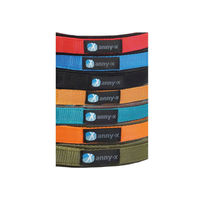 Produktbild von Anny-X Führleine Classic Bolt Fun aus Nylon schwarz rot 3m - 3 m