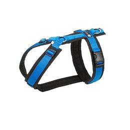 Anny-X Hundegeschirr Cordura Brustgeschirr Schwarz-Blau Größe M (Brustumfang 62-74 cm) – Bild 1 von 2