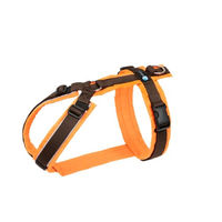 Produktbild von Anny-X Sicherheits-Brustgeschirr Protect Leuchtorange-Braun für Hunde Größe XL (Brustumfang 78-96 cm)