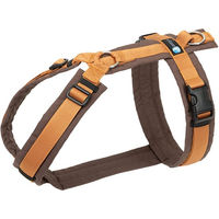 Produktbild von Annyx Brustgeschirr Fun für Hunde aus Cordura-Gewebe Braun XL