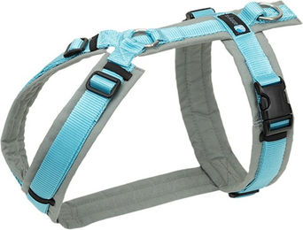 Produktbild von annyx Brustgeschirr für Hunde Grau Eisblau XL