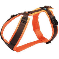 Produktbild von AnnyX Brustgeschirr Protect Sicherheitsgeschirr für Hunde XS Orange Braun