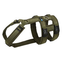 Produktbild von Annyx Brustgeschirr Safety Fun für Hunde Oliv Grün Größe M aus Polyester