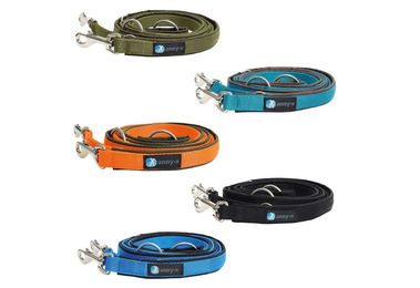 AnnyX Classic Bolt Fun Führleine aus Nylon in Schwarz Blau 3m - 3 m – Bild 1 von 5