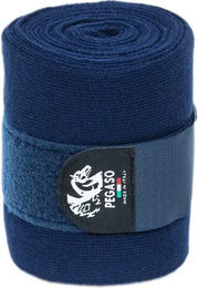 Produktbild von Annyx Gamaschen für Pferde aus Fleece Blau Paar