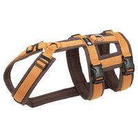 Produktbild von Annyx Safety Fun Hundegeschirr Braun Bernstein Größe L