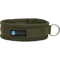 Produktbild von annyx Steckhalsband Gurtband oliv grün Größe L