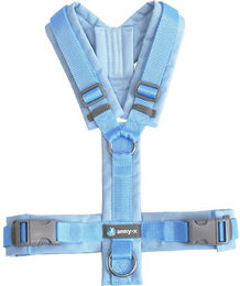 annyx Y-Geschirr Fun Marshmallow Blau Polyester Größe M – Bild 1 von 3