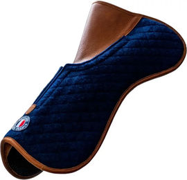 Produktbild von Antarès Adjust Pad Sattelpad für Pferde mit Keilen aus Leder in Blau