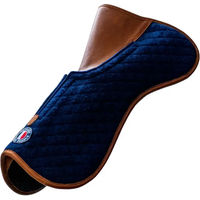 Produktbild von Antarès Adjust Pad Sattelpad für Pferde mit Keilen aus Leder in Blau