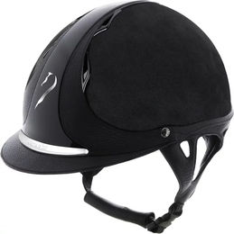 Produktbild von Antarès Classic Reithelm aus Leder in Schwarz Unisex Größe L