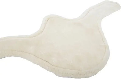Produktbild von Antarès Gurtschoner Signature Sattelzubehör aus Plüsch in Beige und Weiß