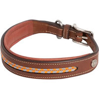 Produktbild von Antarès Hundehalsband aus Leder in Braun Größe L