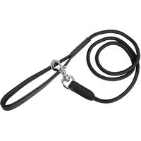 Produktbild von Antarès Hundeleine aus Leder für erwachsene Hunde in Braun oder Schwarz
