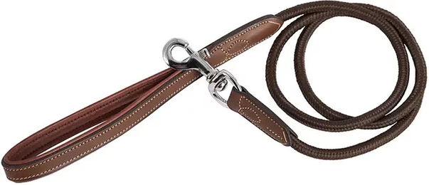 Produktbild von Antarès Hundeleine aus Leder in Braun oder Schwarz