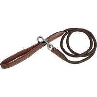 Produktbild von Antarès Hundeleine aus Leder in Braun oder Schwarz