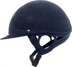 Produktbild von Antarès Hunter Reiterhelm aus Leder Blau Unisex Größe L
