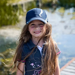 Produktbild von Antarès Kinder-Baseballkappe Unisex Blau aus Polyester