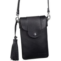 Produktbild von Antarès Lisbonne Vertikale Tasche aus Leder in Schwarz