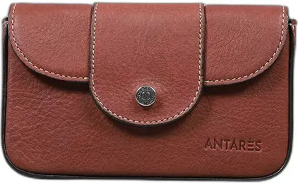 Produktbild von Antarès Melrose Handyhülle aus Leder in Braun Größe S Unisex