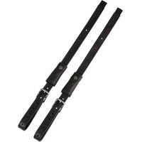 Produktbild von Antarès Mono-Slim Sattelgurt aus Leder in Schwarz