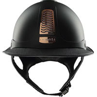 Produktbild von Antarès Précision Galaxy Eclipse Reithelm für Damen in Kupfer und Schwarz aus Kunststoff Größe S/M (53/57 cm)