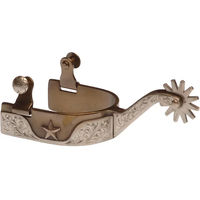 Produktbild von Antiker Westernreitsporn aus Edelstahl von Pool's in Braun und Silber