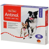 Produktbild von Antinol Kapseln für Hunde zur Unterstützung der Gelenke