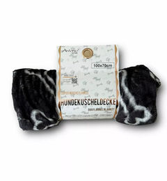 Antonio Home Hundedecke aus Flanell OEKO-TEX Standard 100 in Schwarz oder Braun - 1 Stk. – Bild 1 von 4