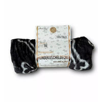 Produktbild von Antonio Home Hundedecke aus Flanell OEKO-TEX Standard 100 in Schwarz oder Braun - 1 Stk.