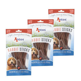 Antos Hundeleckerli Kaninchen Stäbchen weich fettarm 300g – Bild 1 von 1
