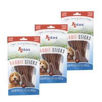 Produktbild von Antos Hundeleckerli Kaninchen Stäbchen weich fettarm 300g