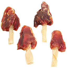 Antos Hundesnack Hühnchenbrust Flags an Büffelhaut Kauknochen Monoprotein 1 kg - 1000 g – Bild 1 von 4