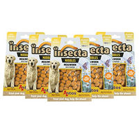 Produktbild von Antos Insecta Nibbles Hundekekse Mehlwurm und Kürbis 5 x 100g Hypoallergen und Sensitive - 5 x 100 g