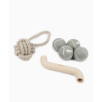 Produktbild von apaw Hundespielzeug PLAY Set zum Apportieren, Zerren und Werfen in Beige