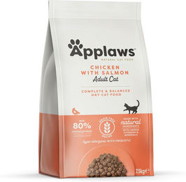 Produktbild von Applaws Adult Katzenfutter Huhn und Lachs Getreidefrei 2 x 7,5 kg - 2 x 7,5 kg