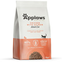 Produktbild von Applaws Adult Katzenfutter Huhn und Lachs Getreidefrei 2 x 7,5 kg - 2 x 7,5 kg