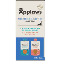 Produktbild von Applaws Cat Fischbrühe-Selektion Adult 16 x 85 g