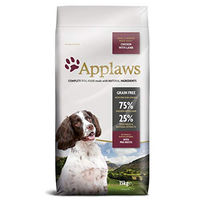 Produktbild von Applaws Complete Trockenhundefutter Adult Getreidefrei Huhn mit Lamm 15kg - 15 kg