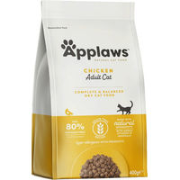 Produktbild von Applaws getreidefreies Trockenfutter Huhn für adulte Katzen 400 g - 400 g