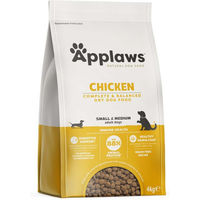 Produktbild von Applaws Hundefutter Adult Huhn für kleine und mittelgroße Hunde Getreidefrei und Glutenfrei 2 x 4 kg