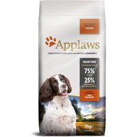 Produktbild von Applaws Hundefutter Adult Huhn Getreidefrei und Glutenfrei für kleine und mittelgroße Hunde 2 x 15 kg