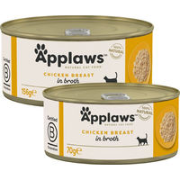 Produktbild von Applaws Katzen Nassfutter Adult Huhn Filets in Sauce 24 x 70 g Monoprotein ohne Konservierungsstoffe - 24 x 70 g