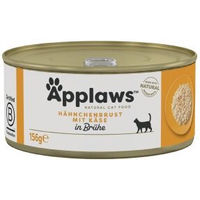 Produktbild von Applaws Katzen Nassfutter Adult Huhn in Suppe mit hohem Fleischanteil glutenfrei 48x156 g - 48 x 156 g