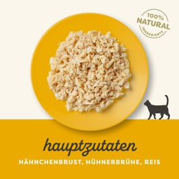 Applaws Katzen Nassfutter Adult Huhn Stückchen in Sauce Glutenfrei Hoher Fleischanteil 24x156 g - 24 x 156 g – Bild 1 von 2